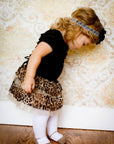 Baby Emporio baby infant girl tights with gold sparkle metallic shoe look, anti-slip and comfort waist, size 6-12 months