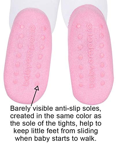 Non-Slip Tights | Pink