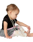 Lace legging for infant girl capri style 6-12 months