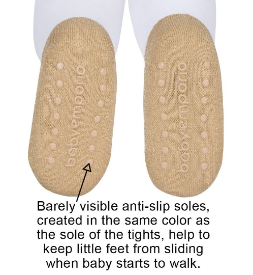 Infant best sale gold tights