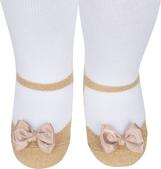 Gold tights for baby clearance